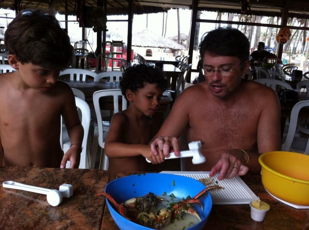 Comer caranguejo é uma das marcas registradas do Ceará
