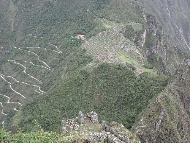 Machu Picchu vista do Wayna Picchu