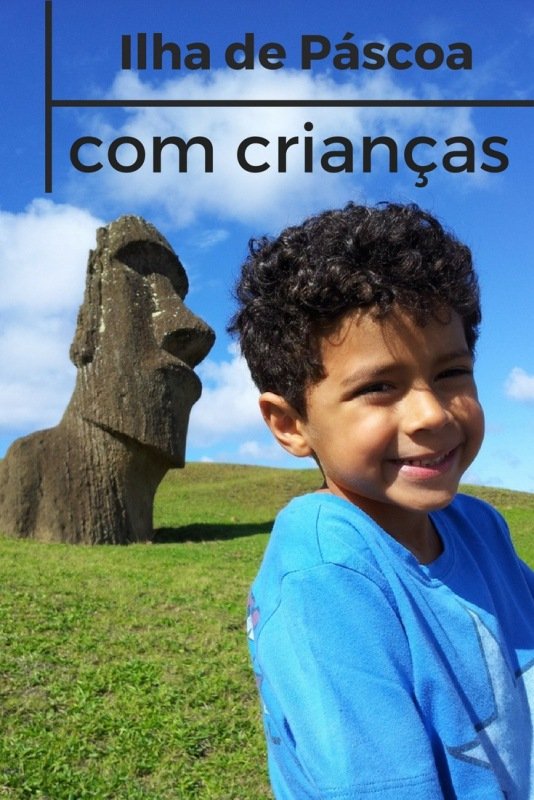 Ilha de Páscoa com crianças