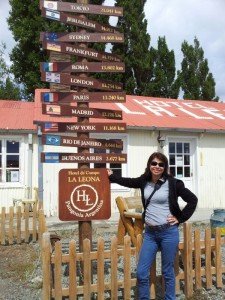 La Leona, tradicional parada entre El Calafate e El Chaltén
