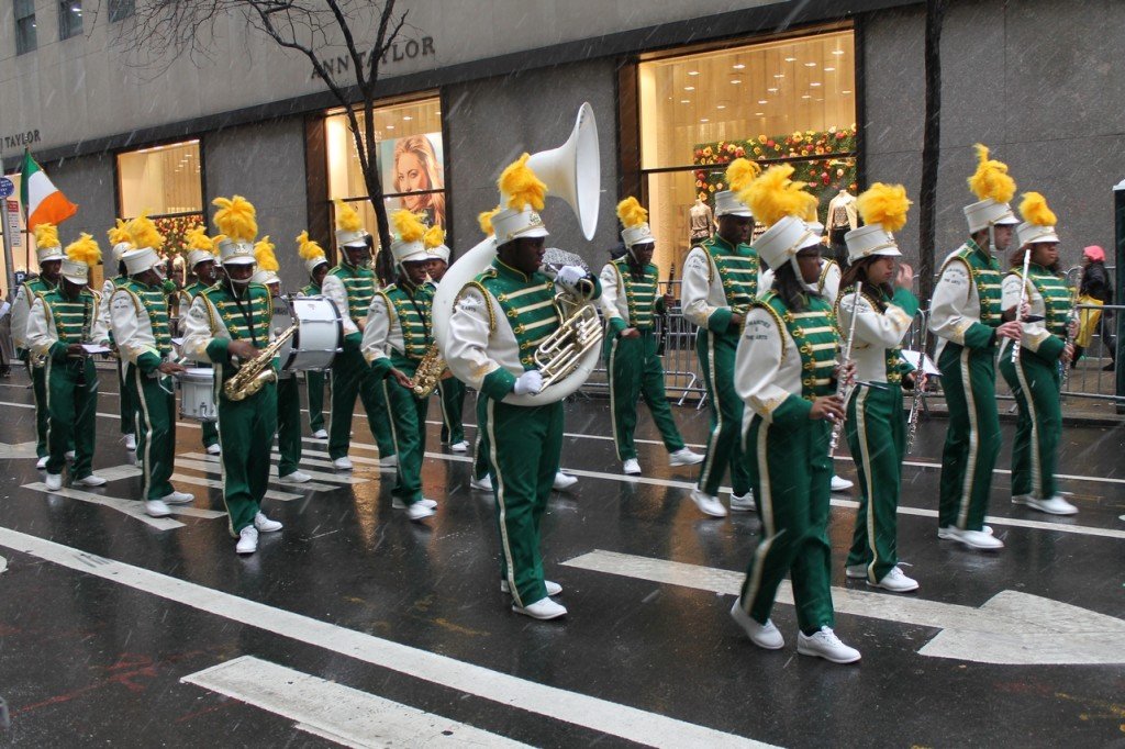 desfile de St. Patrick's Day em Nova York
