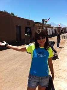 Eu feliz em San Pedro do Atacama