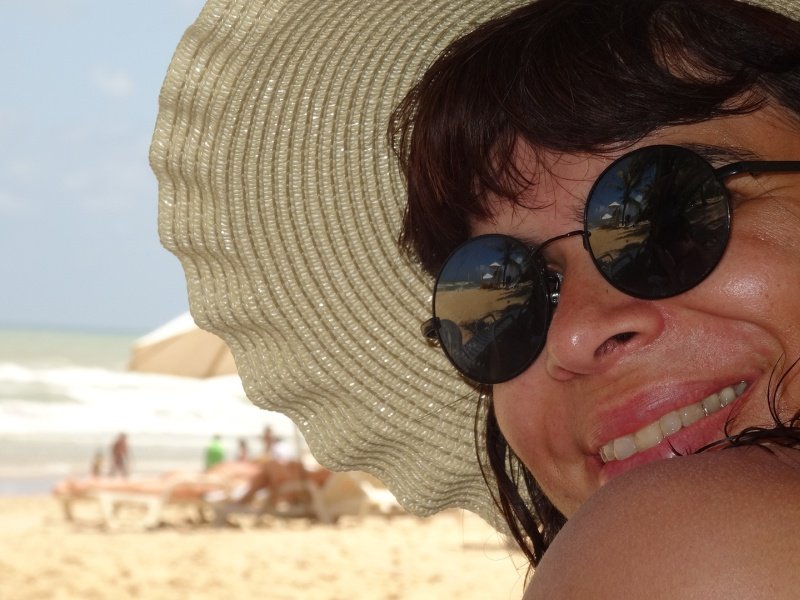 Eu na Costa do Sauípe