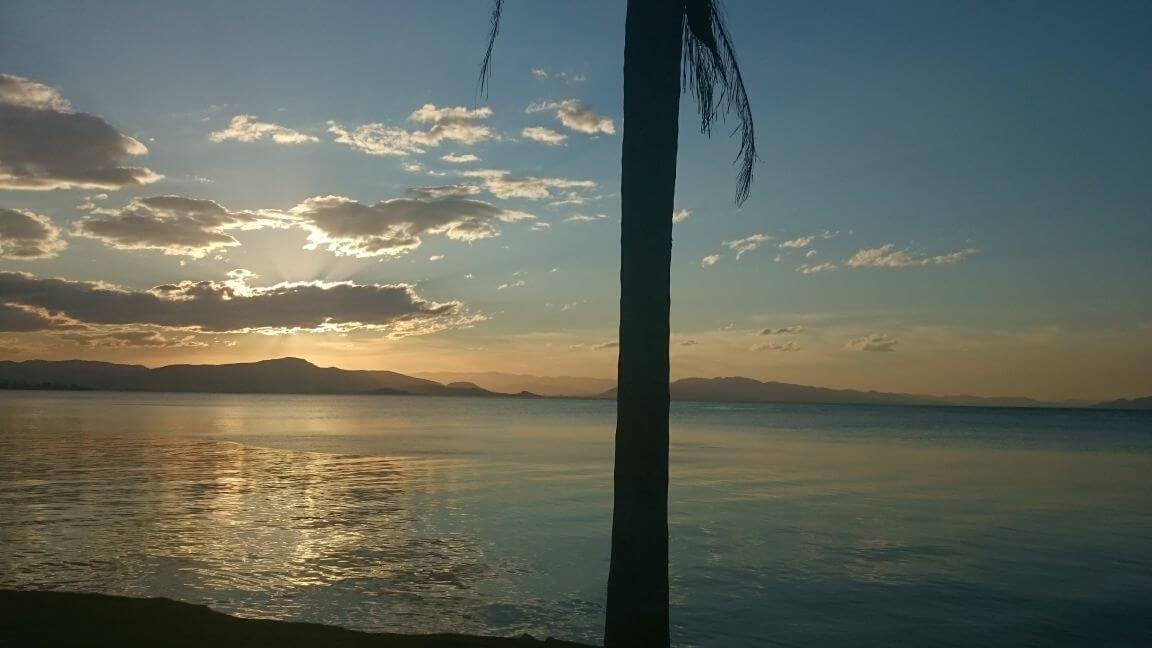 Por-do-sol na Beira Mar, Floripa