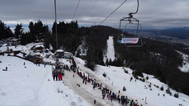 Piedras Blancas, Bariloche, e suas enormes filas