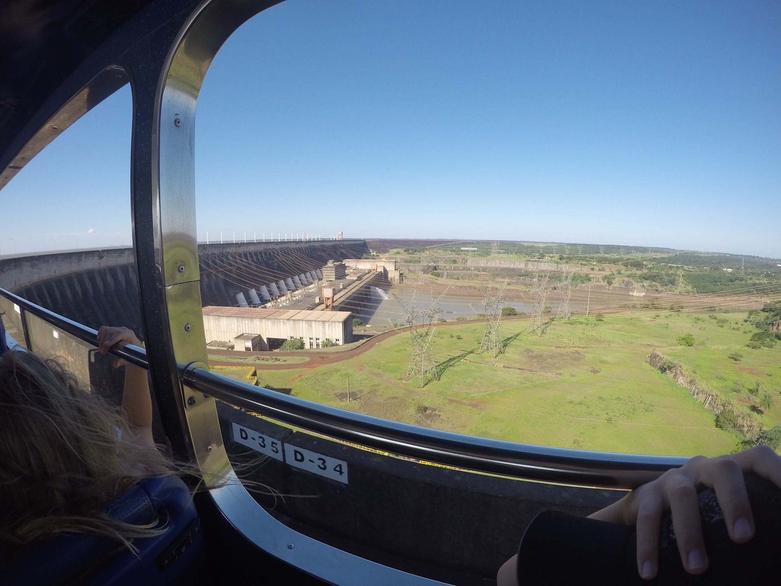 Passeio Vista Panorâmica, na Usina Hidrelétrica de Itaipu