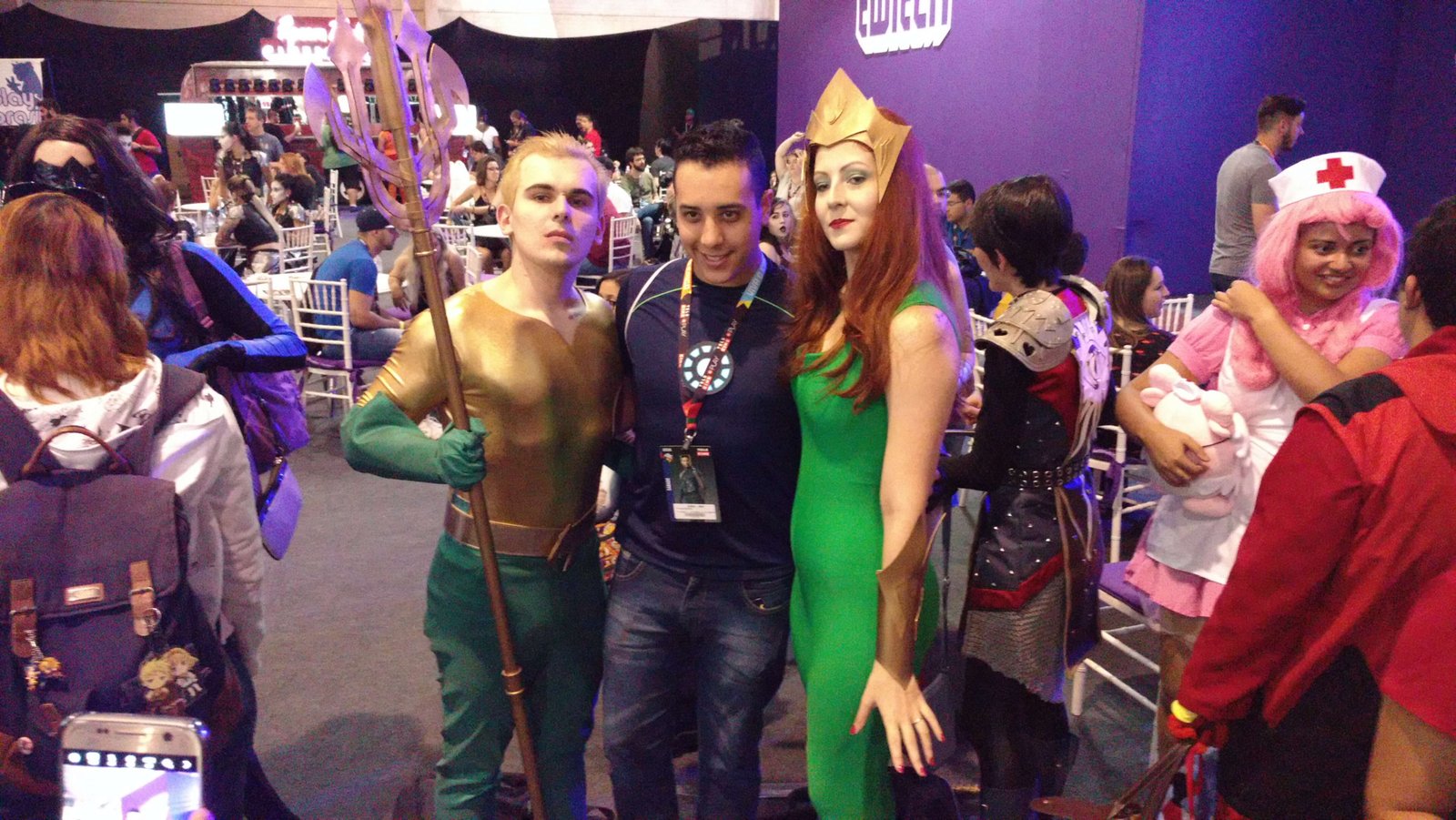 Cosplayers na Comic Con