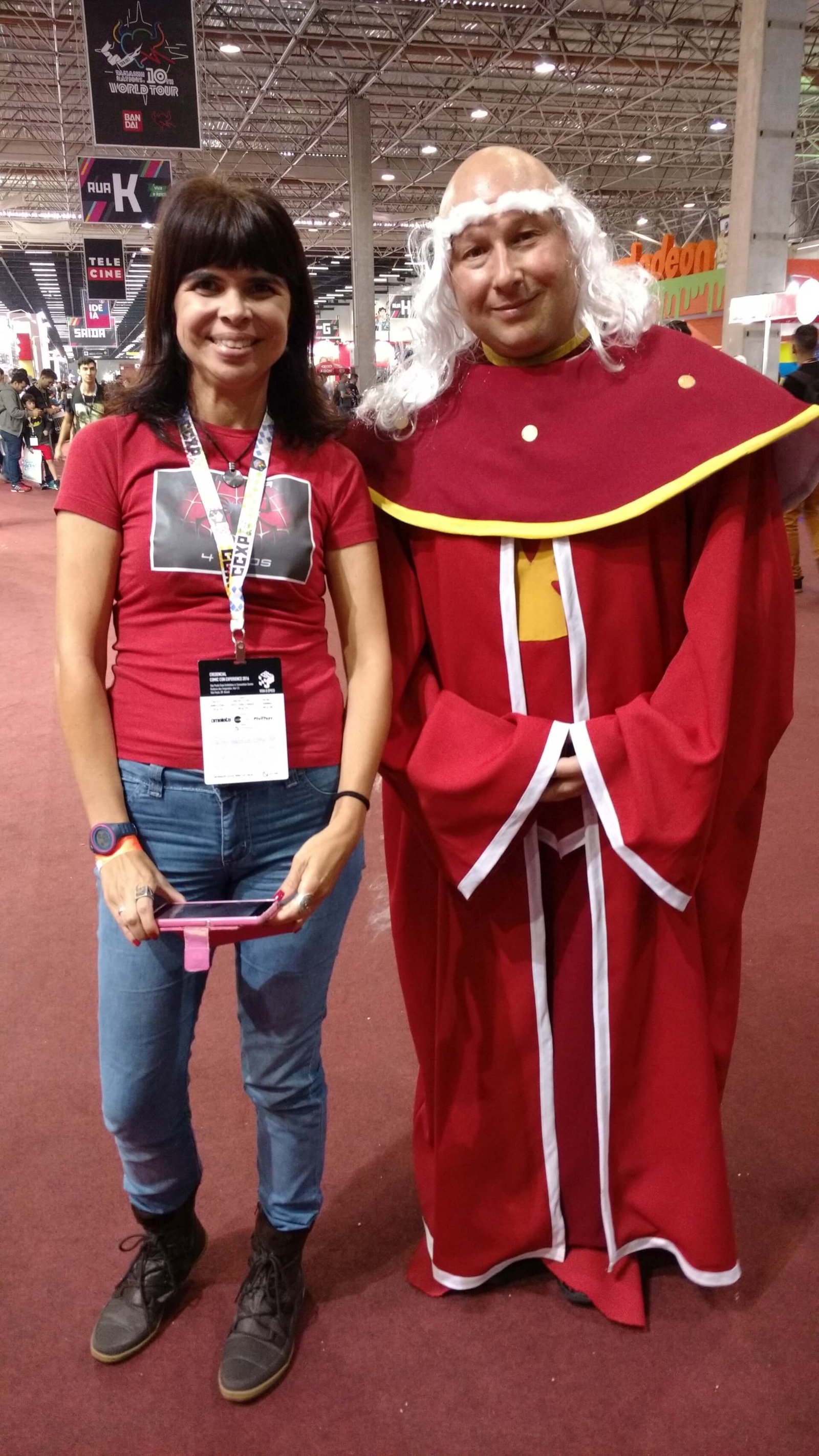 Encontrei o Mestre dos Magos na Comic Con