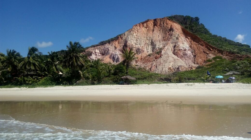 Falésias da Praia de Tambaba - Foto: Julíndio Macuxi
