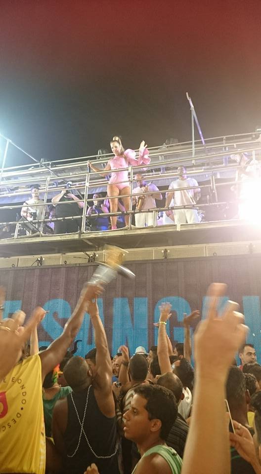 Ivete no bloco sem corda, carnaval de Salvador 2017