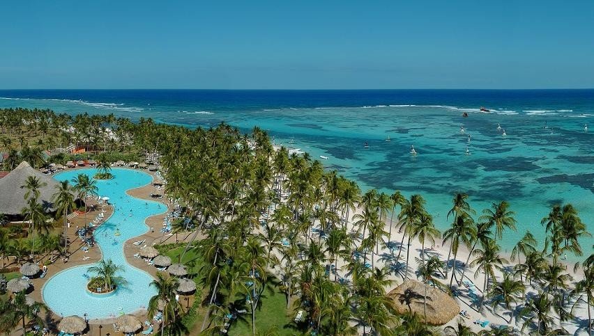 Vista aérea do Club Med Punta Cana - Fonte: All Included Vista aérea do Club Med Punta Cana - Fonte: All Included