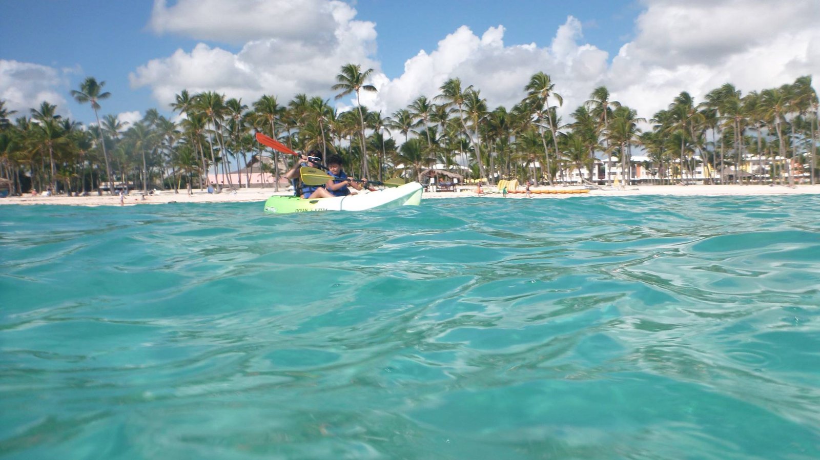 Caiaque no Club Med Punta Cana