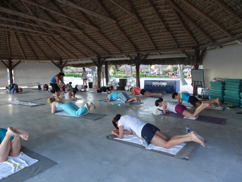 Pilates do Club Med Punta Cana Pilates do Club Med Punta Cana
