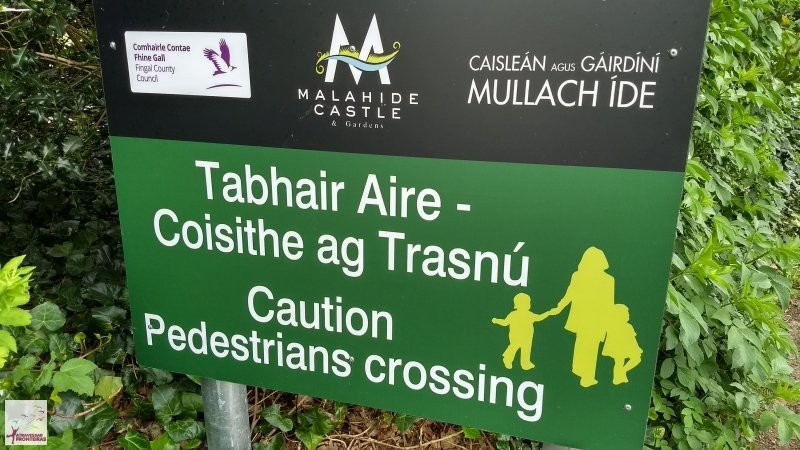 Placa do Castelo de Malahide Placa do Castelo de Malahide