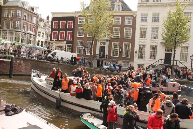 Dia do Rei em Amsterdam