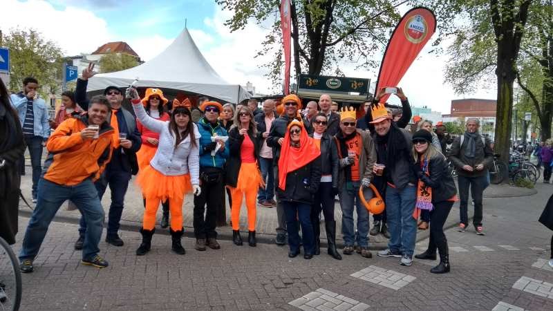 Dia do Rei em Amsterdam