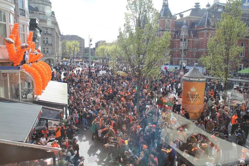 Dia do Rei em Amsterdam