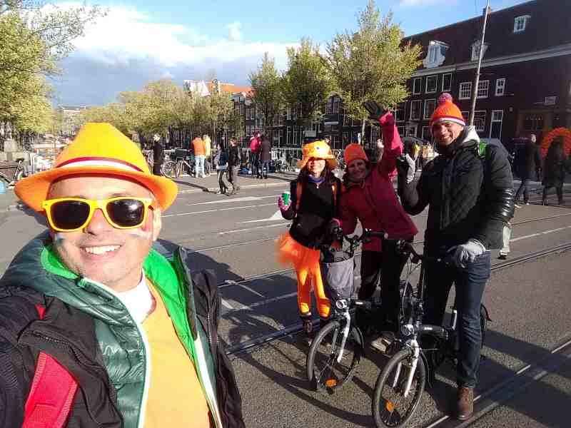 Dia do Rei em Amsterdam