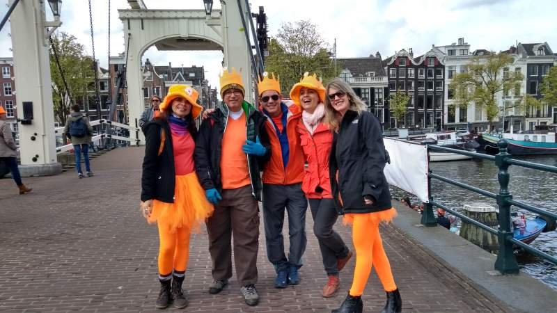 Dia do Rei em Amsterdam