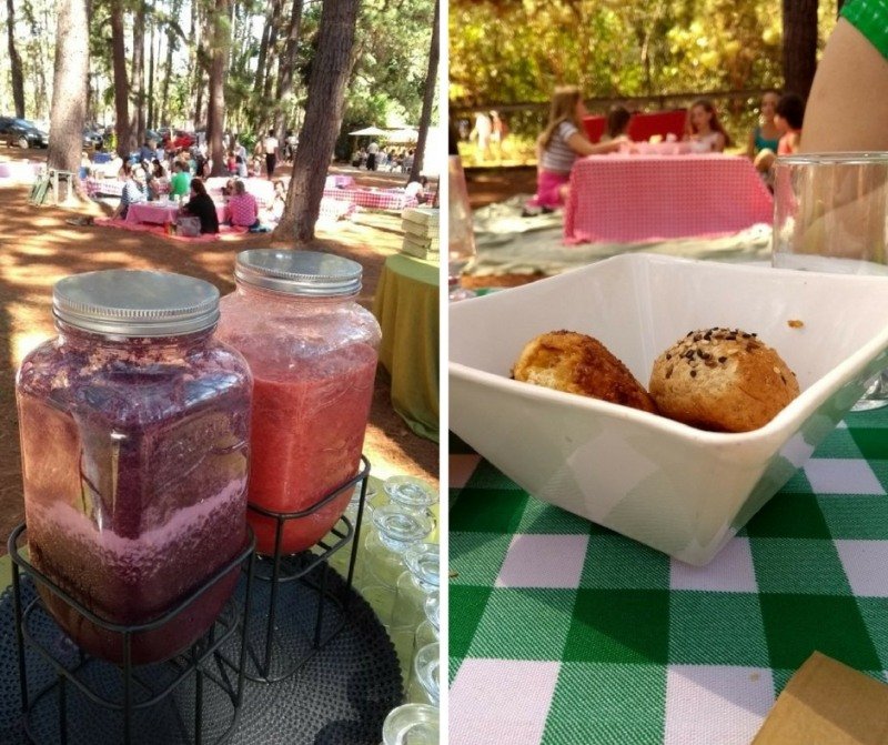 Café da manhã no Jardim Bom Demais, Jardim Botânico de Brasília Café da manhã no Jardim Bom Demais, Jardim Botânico de Brasília