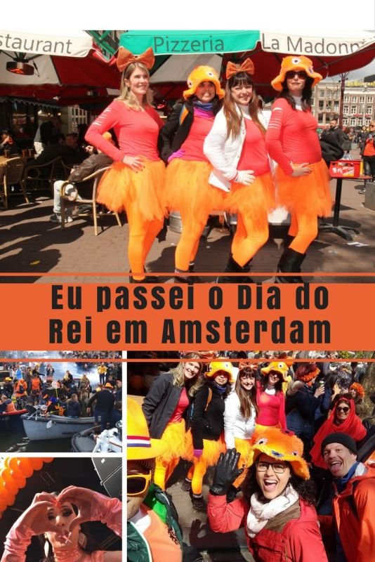 Dia do Rei em Amsterdam