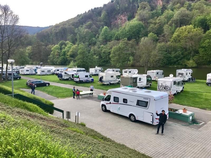 Camping de motorhome