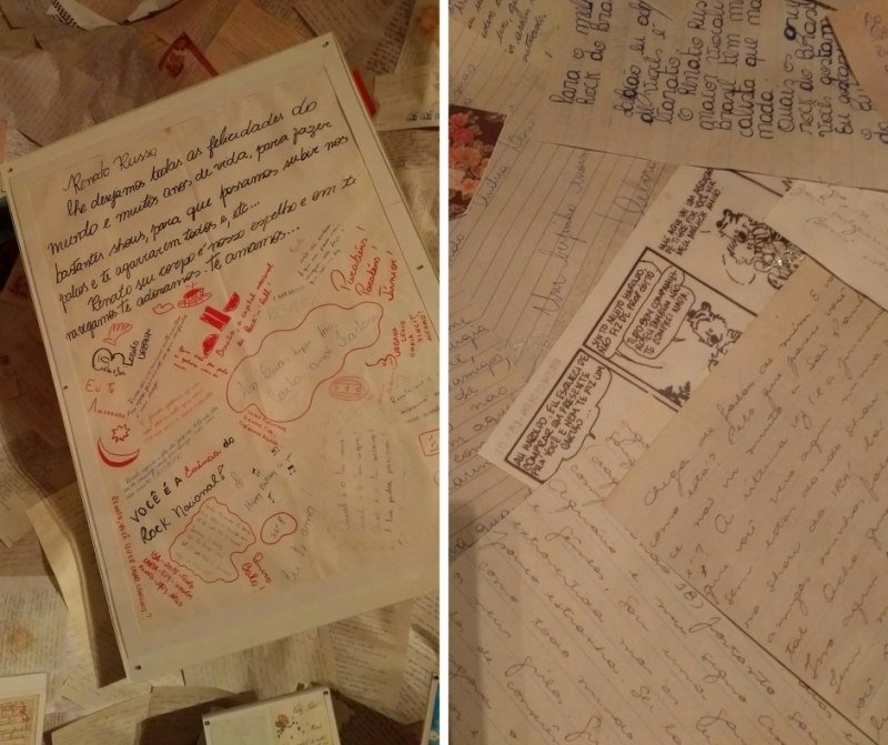Cartas dos fãs da Legião