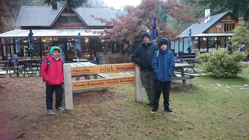 Gramadão no porto de Villa la Angostura, Argentina Gramadão no porto de Villa la Angostura, Argentina