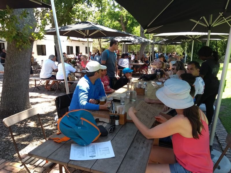 Restaurante Hoghouse, na Vinícola Spier - Stellenbosch - África do Sul