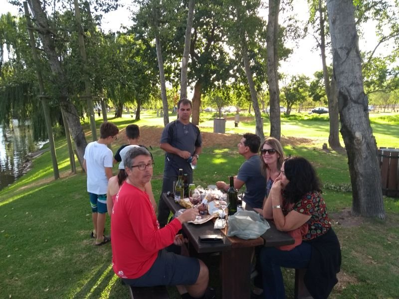 Piquenique na Vinícola Spier - Stellenbosch - África do Sul