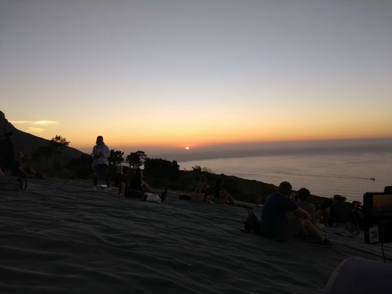 Por-do-sol em Signal Hill
