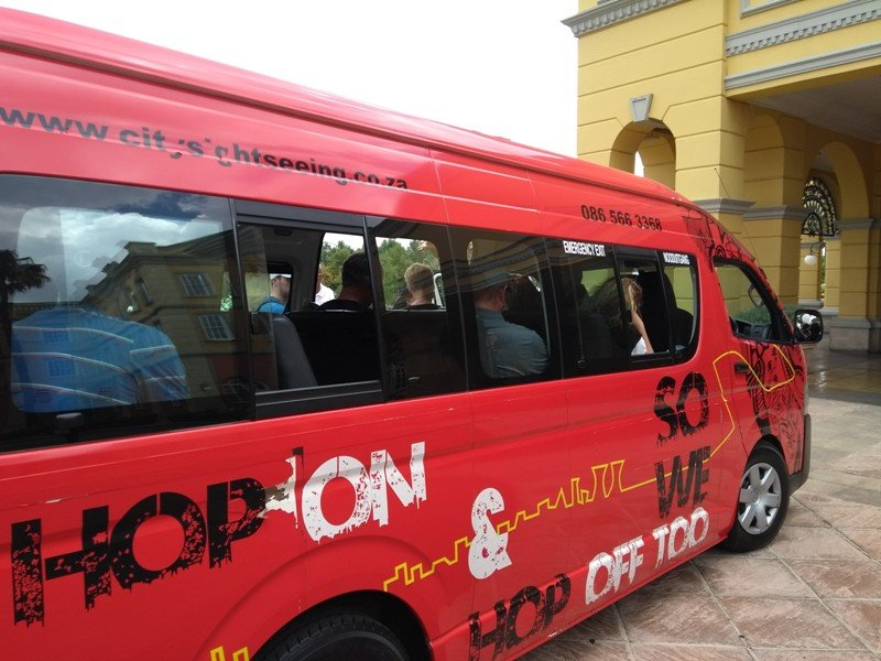 Van do Tour de Soweto