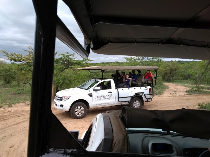 Game Drive particular no Phelwana Game Lodge, África do Sul
