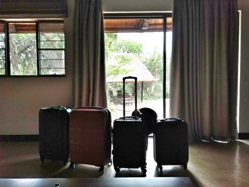 Nossa cabana no Phelwana Game Lodge