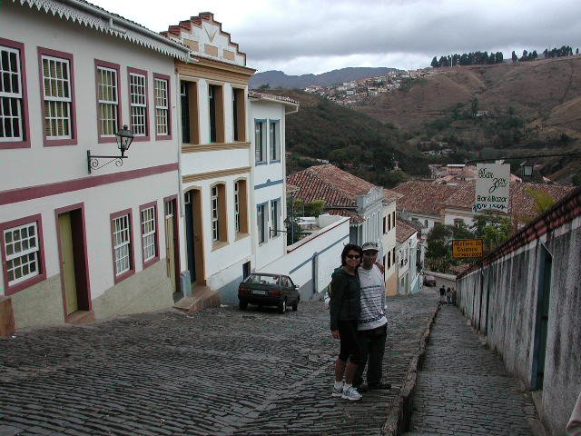 Nós em Ouro Preto naqueles idos de 2001