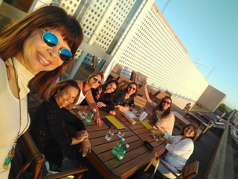 Rooftop do B Hotel, em Brasília