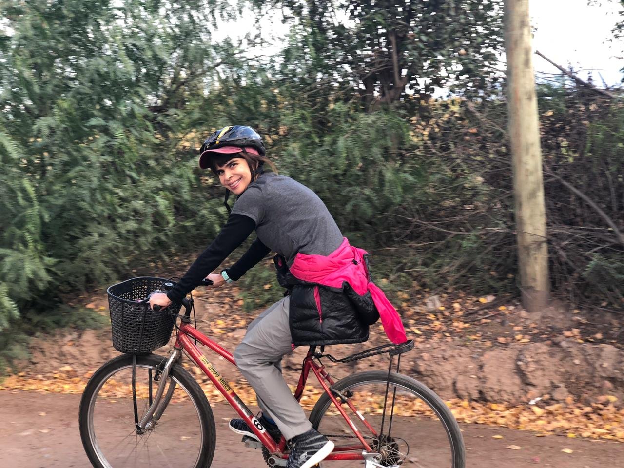 Pedalando nas vinícolas de Mendoza