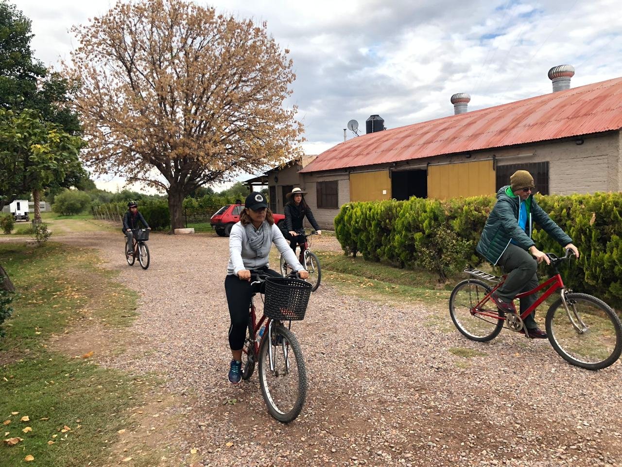 Pedalando nas vinícolas de Mendoza