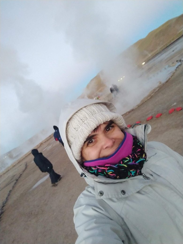 11 graus negativos nos Geysers del Tatio