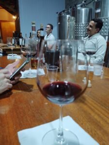 Degustação na Vinícola Peculiare, em Bento Gonçalves