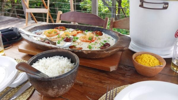 Comida do Restaurante Casa de Saulo 