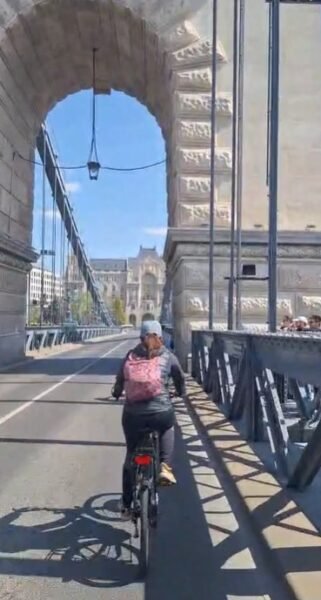 e-bike em Budapeste