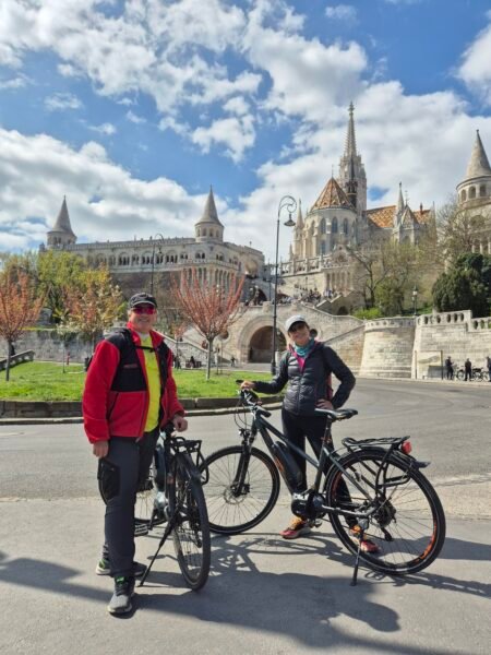 e-bike em Budapeste